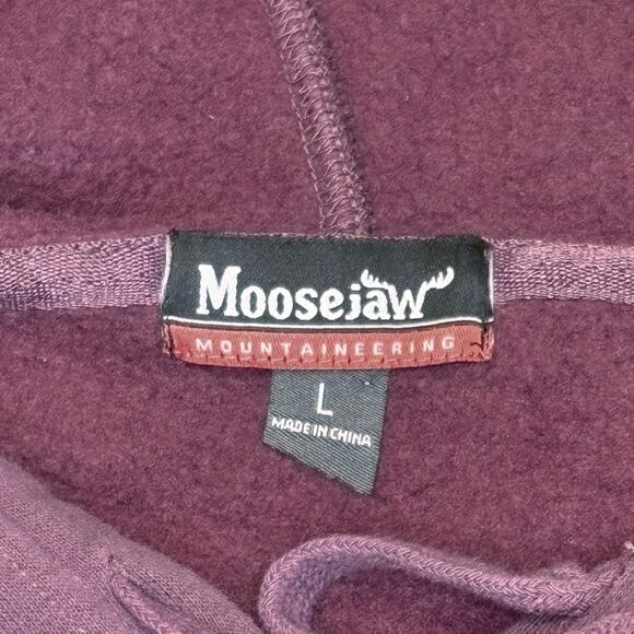Moosejaw Mountaineering Hoodie Sweatshirt Women's L Grape Purple | Roots Canada - Picture 4 of 11